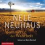 „Nele Neuhaus: Sommer der Wahrheit. Gelesen von Marie Bierstedt. Hörbuch Hamburg.“ Goldene Felder bei Sonnenuntergang., 6 CDs