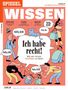 Text: "Ich habe recht! Wie wir lernen, Konflikte zu lösen." Illustration von Leuten, die "Nein, ich!" rufen., Buch