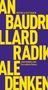 Jean Baudrillard: Das radikale Denken, Buch