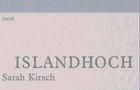 Sarah Kirsch: Islandhoch, Buch
