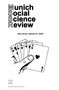 Munich Social Science Review, Buch