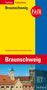 : Falk Stadtplan Falkfaltung Braunschweig 1:20 000, KRT