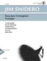 "JIM SNIDERO: Easy Jazz Conception Trumpet. 15 solo etudes für Jazz-Phrasen, Interpretation und Improvisation, gespielt von Ryan Kisor." Enthält eine stilisierte Grafik einer Trompete.