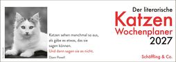 Julia Bachstein: Der literarische Katzen Wochenplaner 2027, KAL