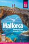Mallorca: Handbuch für den optimalen Urlaub. Zwei Wanderer auf einem Felsenbogen über türkisblauem Meer., Buch
