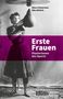 Ein schwarz-weißes Foto einer Frau, die einen Boxsack bearbeitet. Texte: "Alina Schwermer, Elke Wittich", "Erste Frauen", "Pioniergeschichten des Sports". Unten rechts ein Logo mit "edition einwurf"., Buch