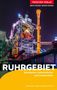 Titel: „RUHRGEBIET“, Untertitel: „Metropolen, Industriekultur und Landschaften“. Industrieanlage vor Himmel., Buch