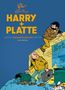 "Harry + Platte", "1972 Gesamtausgabe 1974", "Salleck Publications". Zwei Männer neben Mülltonnen an einer Wand., Buch