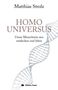 „Matthias Strolz, HOMO UNIVERSUS, Unser Menschsein neu entdecken und leben.“ Eine DNA-Helix auf weißem Hintergrund., Buch
