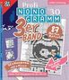 "3er Band, 87 Seiten Rätsel, 72 x Nonogramm, 12 x Mosaik, Nur große Rätsel, Inhalt: Profi-Nonogramm Nr. 89 + 90 + 91." Cover mit Nonogramm-Puzzle.