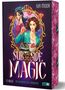 "SUB SIDE MAGIC", "Die Alchemie des Träumens", "Iva Moor". Zwei Frauen, mystischer Rahmen, Katze und Buch., Buch