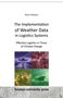 Elvira Theesen: The Implementation of Weather Data in Logistics Systems, Buch