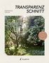 DOMINIQUE COUSIN, TRANSPARENZ, SCHNITT, PLANTVS. Kirschbaum in voller Blüte in einem sonnigen Garten.