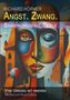 Texte: "RICHARD HÖRNER", "ANGST. ZWANG.", "SANIERUNGSFALL SEELE", "Vom Umgang mit inneren Negativstrukturen". Kunstwerk: Gesicht und Gebäude., Buch