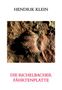 Hendrik Klein: Die Richelbacher Fährtenplatte, Buch