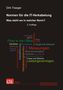 Cover eines Fachbuchs zur IT-Verkabelung. Titel: "Normen für die IT-Verkabelung", Autor: Dirk Traeger. Wortwolke., Buch