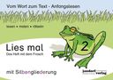 Peter Wachendorf: Lies mal 2 (mit Silbengliederung) - Das Heft mit dem Frosch, Buch