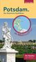 "Potsdam. Der illustrierte Stadtführer", Karte und Statue, "Mit MiniStadtPlan", "Der Klassiker mit 9 Touren"., Buch