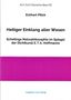 Eckhart Pilick: Heiliger Einklang aller Wesen, Buch
