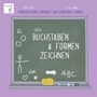Vicky Bo: Erste Buchstaben & Formen zeichnen. Vicky Bo's vorbereitende Übungen zum Schreiben lernen. 4-6 Jahre, Buch