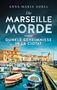 "Die Marseille Morde: Dunkle Geheimnisse in La Ciotat." Ein Hafen mit vielen Booten und bunten Gebäuden am Ufer.