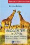 Titel: Südwinter in Afrika. Autor: Kirsten Balbig. Zwei Giraffen auf einer Savanne. Logo: Achter Verlag., Buch