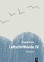 "Wenn das Vogelschwärme sind". Titel: "Luftschiffhalde IV". Autor: Gregor Kunz. Graues Muster, wellenförmige Linien., Buch