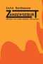 Text: "Lutz Rathenow, ZANGENGEBURT, Gedichte aus einem anderen Jahrtausend." Hintergrund in Orange mit roter Wellenform., Buch