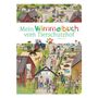 "Mein Wimmelbuch vom Tierschutzhof" von Katharina Staar. Lebhaftes Hofleben mit Menschen, Tieren und einem Traktor., Buch
