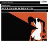 Text: "Christiane Marx liest", "Wiebke Lorenz", "VOLL IM FALSCHEN FILM", "Ein nüchterner Roman". Eine Silhouette vor orangenem Hintergrund., 2 MP3-CDs