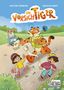 Text: MATTHIA TIEMEYER, NICOLAS GORNY, DER VORSICHTIGER, Edition Helden. Ein Tiger mit Weste hilft spielenden Kindern., Buch