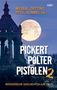Messal, Oetting, Pfeil, Rommel (Hg.).
Pickert, Pölter und Pistolen 2.
Mörderische Geschichten aus OWL.
Silhouette eines Denkmals vor Vollmond., Buch