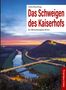 "Tamy Büsching: Das Schweigen des Kaiserhofs. Ein Weserbergland-Krimi. Abendlandschaft mit beleuchtetem Denkmal.", Buch