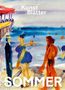 Dresdner Kunst Blätter 2/2026, SOMMER. Bunte Strandszene mit Menschen in lebhaften Aquarellfarben., Buch