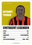 Eintracht Legenden: Anthony Yeboah, Spiele 156, Tore 89, Einsatzzeit 13.036 Minuten, 1990–1995. Illustration des Spielers., Buch
