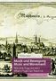 „Mühlhausen, In Thüringen“ steht oben. Darunter eine historische Stadtansicht mit Kirchtürmen., Buch