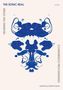 Texte: "THE SONIC REAL", "HEARING THE OTHER", "CONFERENCE PROCEEDINGS", "edited by Sabine Sanio". Blaue abstrakte Form., Buch