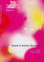 "Sound Studies and Sonic Arts Reader II. Sound in Artistic Research." Hintergrund: Unscharfe, bunte Muster., Buch