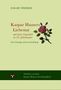 Text: "Eckart Böhmer, Kaspar Hausers Liebestat, und deren Gegenbild im 20. Jahrhundert, Zwei Vorträge und eine Erzählung." 

Eine rosa Blume mit grünem Stängel., Buch