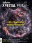 „Den Kosmos entschlüsseln“; Spektrum Spezial, Bild einer Supernova, Farben: Pink, Blau und Schwarz., Buch