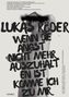 Lukas Röder: Wenn die Angst nicht mehr auszuhalten ist, komme ich zu mir, Buch, Buch