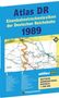 ATLAS DR 1989 - Eisenbahnstreckenlexikon der Deutschen Reichsbahn, Buch