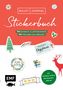 : Bullet Journal - Stickerbuch Merry Christmas: 700 weihnachtliche Schmuckelemente, Buch