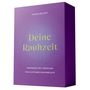 Text: Louisa Dellert, Deine Rauhzeit, Das Kartenset für Impulse und Orientierung. Lila Hintergrund mit Sternendetails.