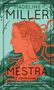 „MADELINE MILLER - MESTRA - ERZÄHLUNG, ILLUSTRIERT VON THOMKE MEYER, EISELE“. Illustration eines Frauenprofils und Wellen., Buch