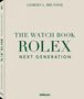 Gisbert L. Brunner, The Watch Book, Rolex, Next Generation. Beige Hintergrund, grüner Text, teNeues Verlag.