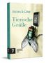 „Tierische Grüße“ von Greser & Lenz. Eine Fliege betrachtet ein Mobiltelefon. Logo der Frankfurter Allgemeine Buch., Buch