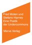 Fred Moten: Eine Poetik der Undercommons, Buch