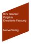 Dirk Baecker: Katjekte, Buch, Buch