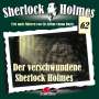 Sherlock Holmes (62) Der verschwundene Sherlock Holmes, CD